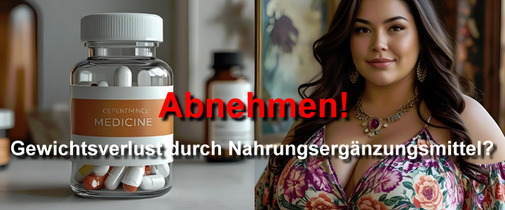 Abnehmen! Gewichtsverlust durch Nahrungsergänzungsmittel?