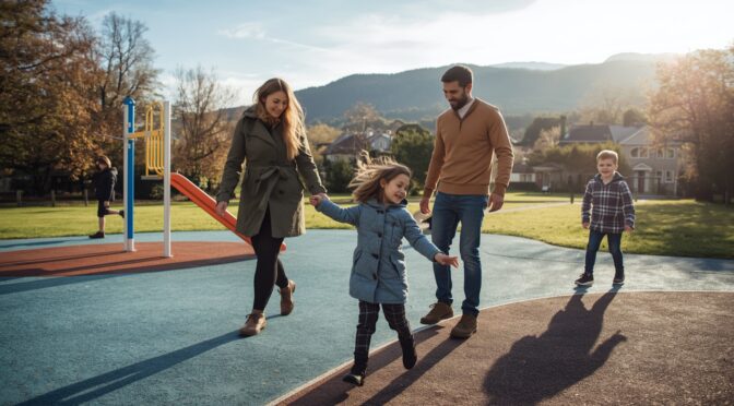 Familie als Schutzschild: Zusammenhalt und liebevolle Beziehungen stärken Gesundheit und Wohlbefinden.